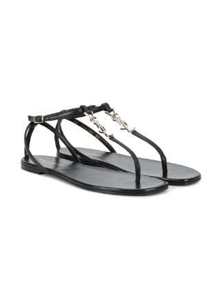 ysl nu pieds gold|Women's Saint Laurent Sandals and Flip.